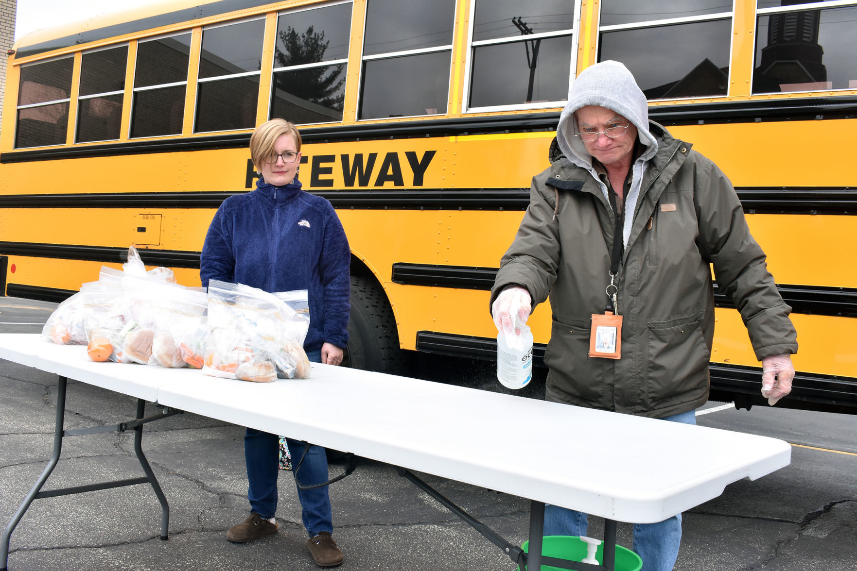 Portage Schools food program (copy)